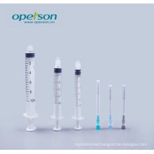 Three Parts Syringe with Different Sizes